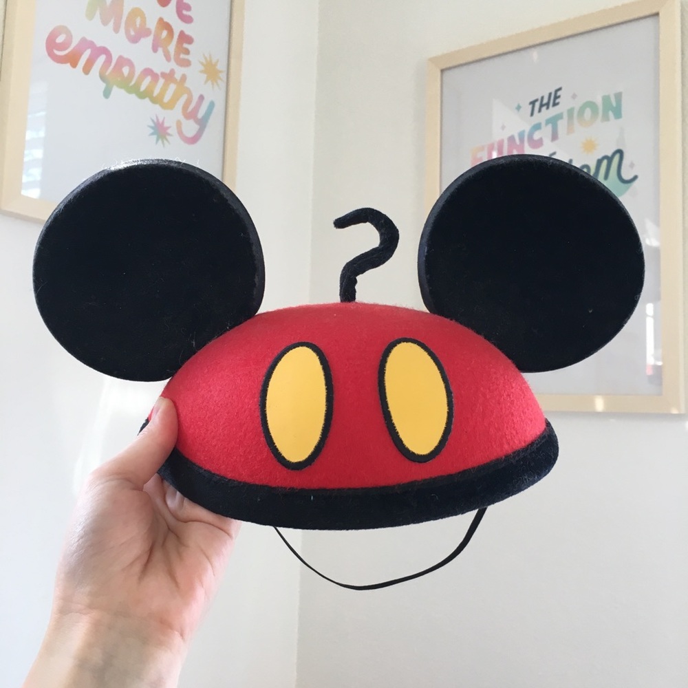 Disney Authentic Classic Mickey Mouse Ear Hat